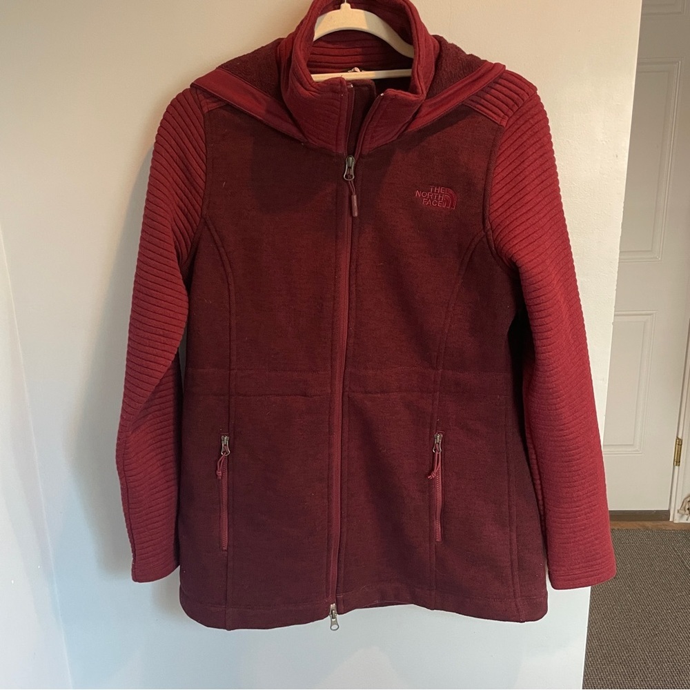 The North Face Tunic Fleece Wine Maroon Medium